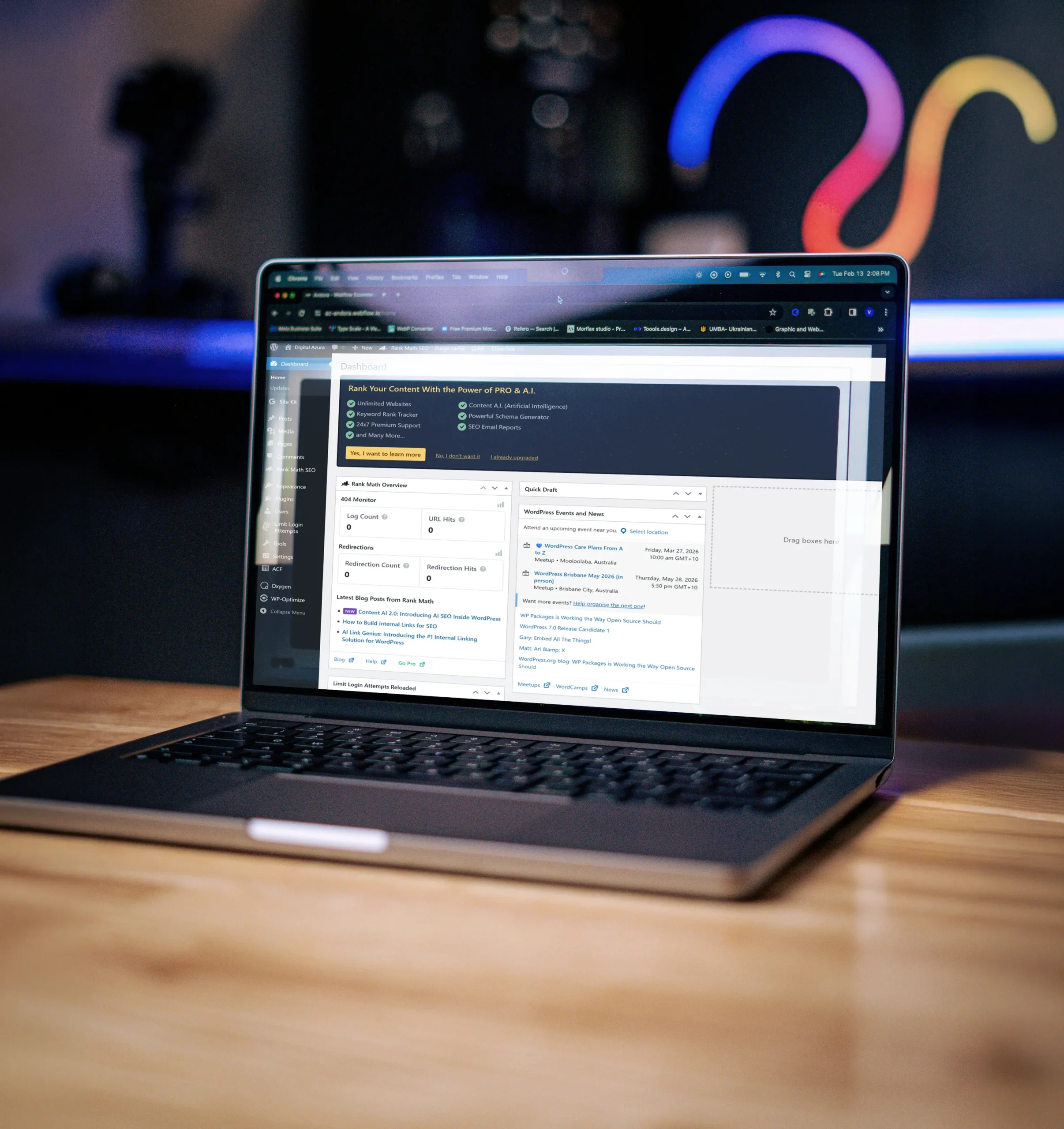 Wordpress web services, design and development